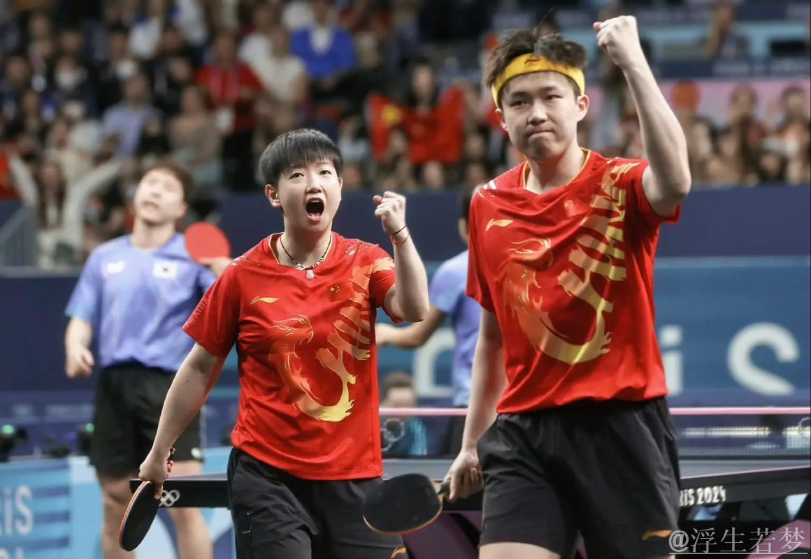 王楚钦孙颖莎携手挺进混双半决赛 王楚钦孙颖莎携手挺进混双半决赛